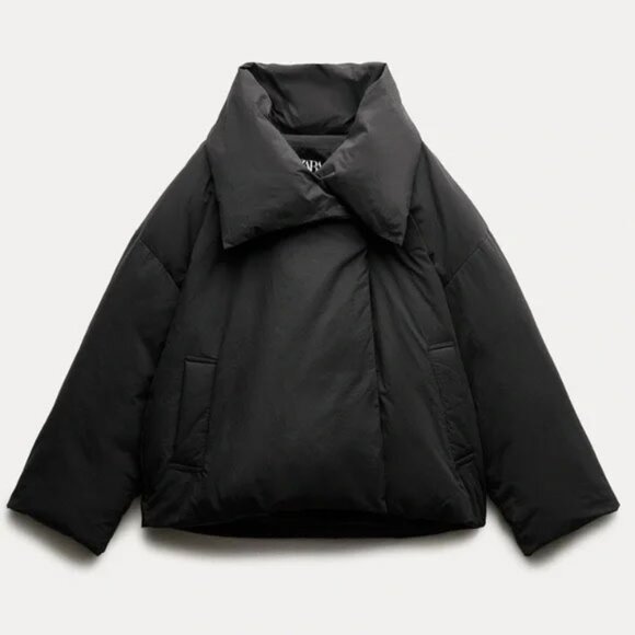 Zara cropped puffer jacket - Picture 9 of 9